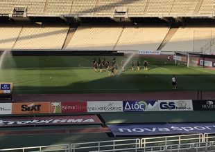 Όλα έτοιμα στα αποδυτήρια (ΦΩΤΟ,VIDEO)