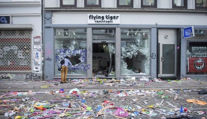 G20: Νέα επεισόδια ξέσπασαν στους δρόμους του Αμβούργου