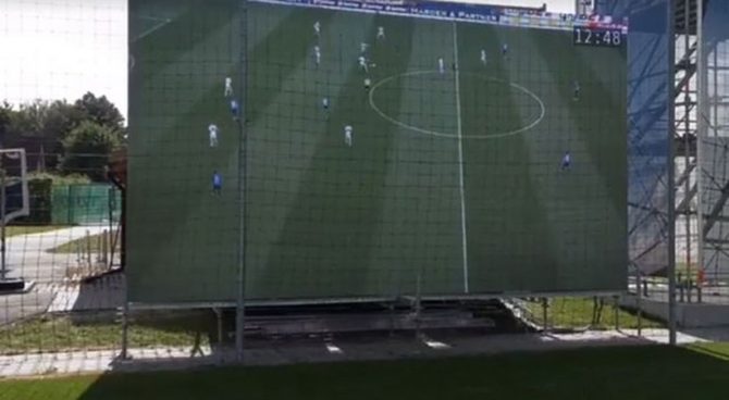 Προπόνηση μέσω videowall και iPad η Χόφενχαϊμ