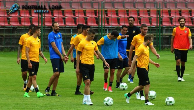 Η 11αδα της ΑΕΚ με την Καρπάτι Η 11αδα της ΑΕΚ με την Καρπάτι