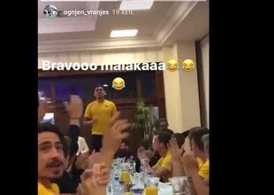 Σειρά του Κλωναρίδη για τραγούδι και… ΚΛΑΜΑ! (VIDEO)