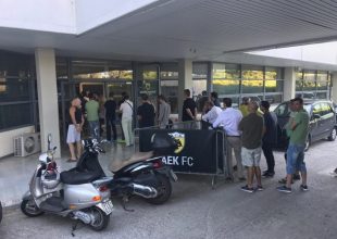 Η «πολιορκία» στο ΟΑΚΑ (PICS)