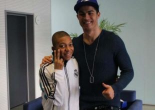 Όταν ο 14χρονος Εμπαπέ φωτογραφιζόταν με το είδωλό του – Ρονάλντο