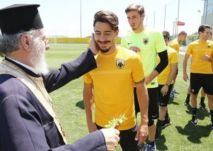 Photostory από το τον αγιασμό της ΑΕΚ!