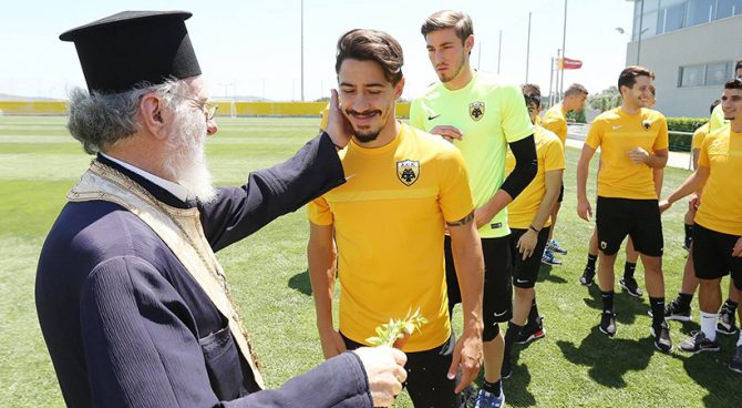 Photostory από το τον αγιασμό της ΑΕΚ!