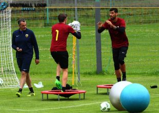 Μόνο οι τερματοφύλακες στο γήπεδο