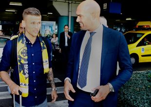 Φωτορεπορτάζ από την άφιξη του Τρόιστασον