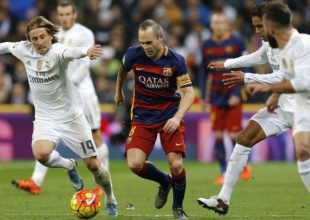 Χωρίς Ινιέστα στο Μπερναμπέου η Μπάρτσα