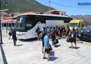 Έφτασε στο Λεωνίδιο η Κ20 (PICS)