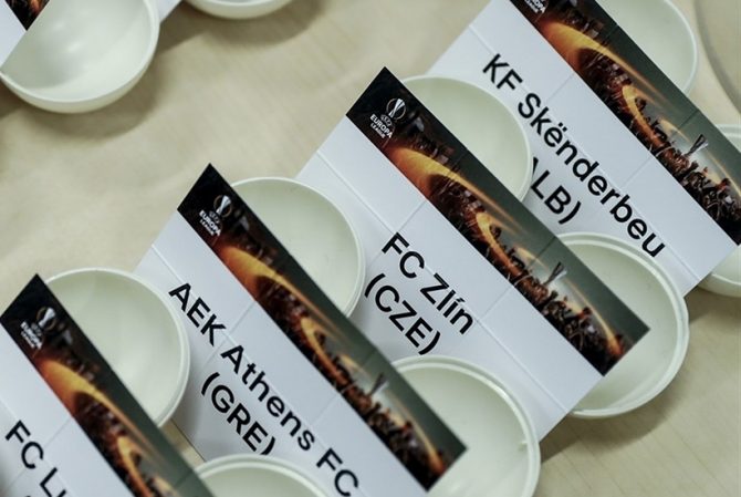 LIVE η κλήρωση της ΑΕΚ