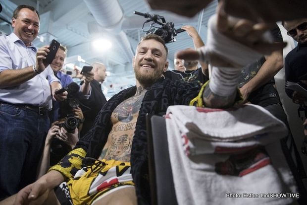 O ΜcGregor θα πάει για γρήγορο νοκ άουτ 10 δευτερολέπτων O ΜcGregor θα πάει για γρήγορο νοκ άουτ 10 δευτερολέπτων