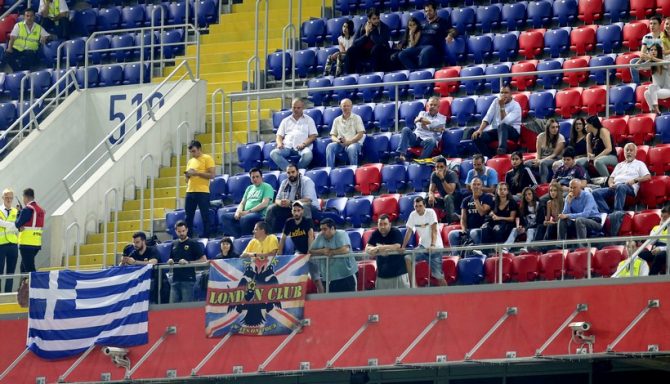 Η παρακάμερα της ΤΣΣΚΑ στο ματς με την ΑΕΚ (vid)