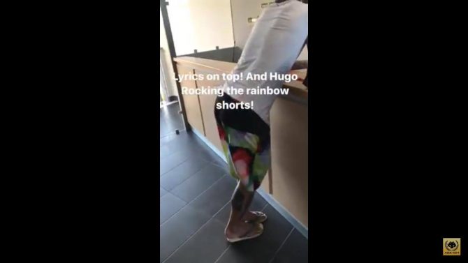 VIRAL: Άστριτ τραγουδάει, Ούγκο χορεύει (PIC-VIDEO)