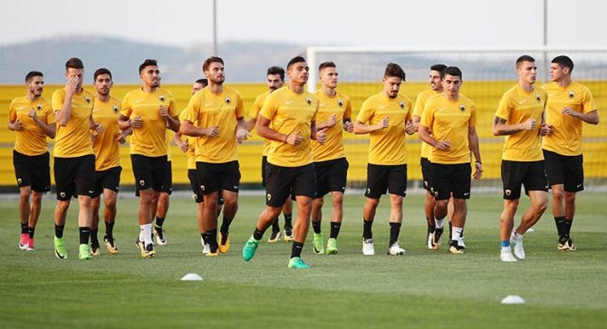 Χωρίς απρόοπτο η προπόνηση της Τρίτης Χωρίς απρόοπτο η προπόνηση της Τρίτης