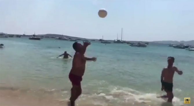 VIRAL: ΑΕΚτζήδικη παρέα αναστάτωσε την Πάρο