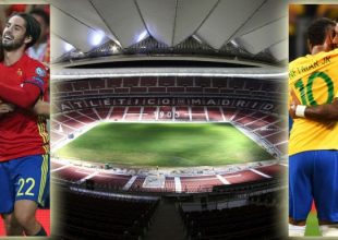 Σπουδαίο φιλικό Ισπανίας-Βραζιλίας στο νέο γήπεδο της Ατλέτικο!