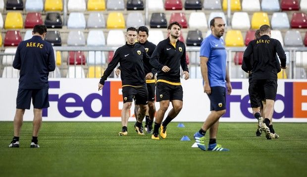 Είδαν Εθνική οι παίκτες της ΑΕΚ (PIC)