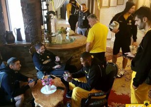 Λίγο πριν την προπόνηση στη Γερμανία (PICS)