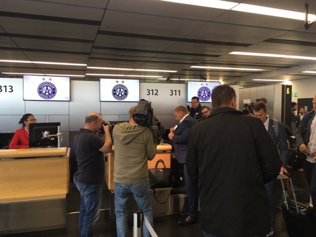 Η προπόνηση της Αούστρια (vid)