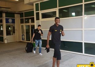 Με Έρλι στο Βέλγιο η ΑΕΚ (PICS)