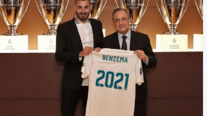 Μπενζεμά: «Θέλω να τελειώσω την καριέρα μου στη Ρεάλ»