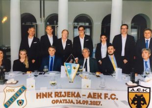 Γεύμα της Ριέκα στην ΑΕΚ (PICS)
