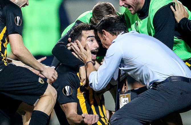 Η βαθμολογία του ομίλου της ΑΕΚ