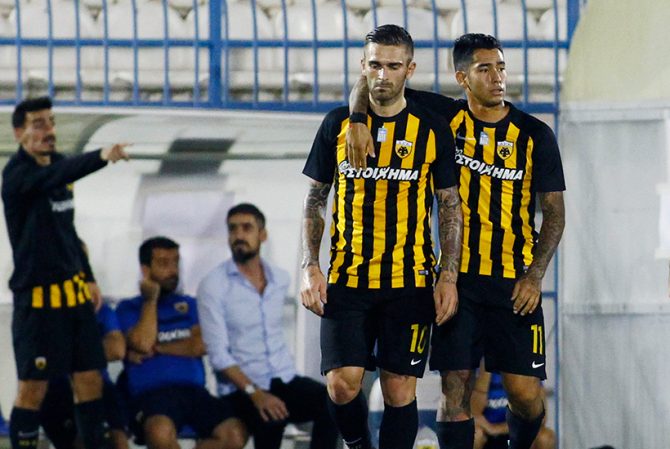 Με 3-5-2 η ΑΕΚ στη Νέα Σμύρνη