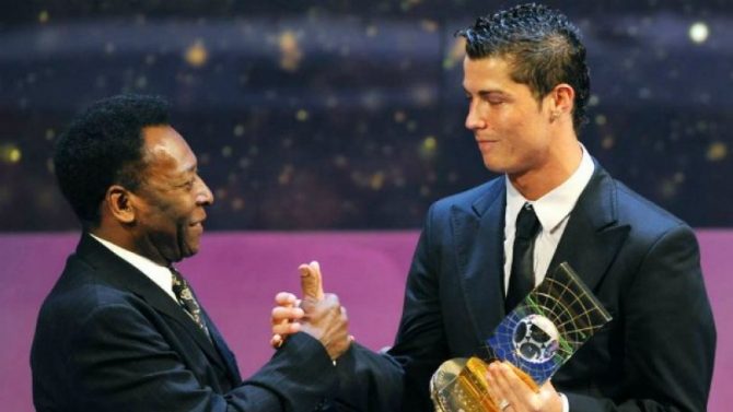 Πελέ για Κριστιάνο: «Όταν θα έχει βάλει 1.283 γκολ, μιλάμε»! Πελέ για Κριστιάνο: «Όταν θα έχει βάλει 1.283 γκολ, μιλάμε»!