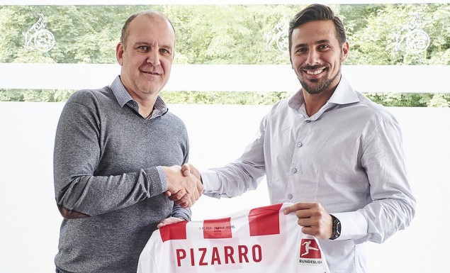 Αντέχει ακόμα ο Πιζάρο: Υπέγραψε στην Κολωνία Αντέχει ακόμα ο Πιζάρο: Υπέγραψε στην Κολωνία