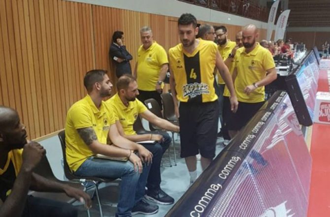 Χτύπησε ο Ξανθόπουλος και αποχώρησε