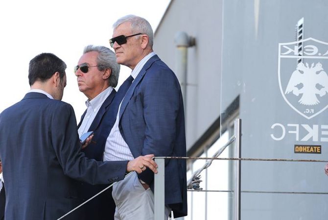 Ο Μελισσανίδης στα γραφεία της ΑΕΚ!