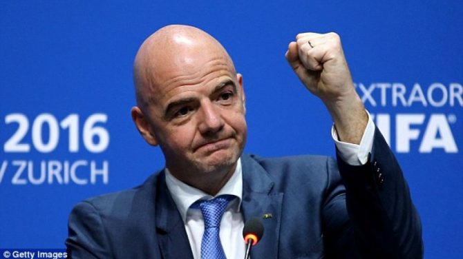 Ινφαντίνο: «Έτοιμοι να εφαρμόσουμε το VAR, αναγκαία η εφαρμογή του στο Μουντιάλ»