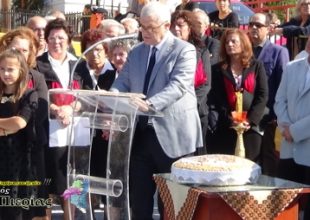 Τα αποκαλυπτήρια της προτομής Τσιγκαρόπουλου από τον Μελισσανίδη