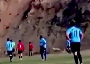 Ποδοσφαιριστές κυνηγούν προβατίνα στο τοπικό Τρικάλων! (vids)