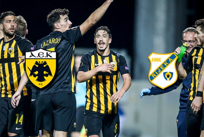 LIVE ΑΕΚ – Ριέκα