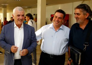 Καταπέλτης Δημάτος: «Υπάρχει ΜΟΝΟ μια ομάδα» (ΦΩΤΟ)