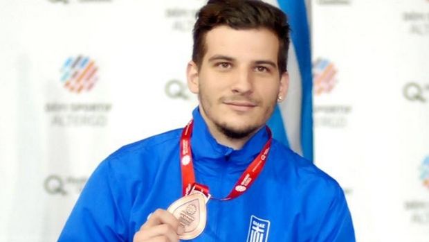 Χάλκινο μετάλλιο Βασίλης Ντούνης στη σπάθη