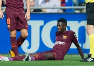 Οριστικά εκτός Clasico ο Ντεμπελέ, έξω και οι Αλκάθερ-Ουμτιτί