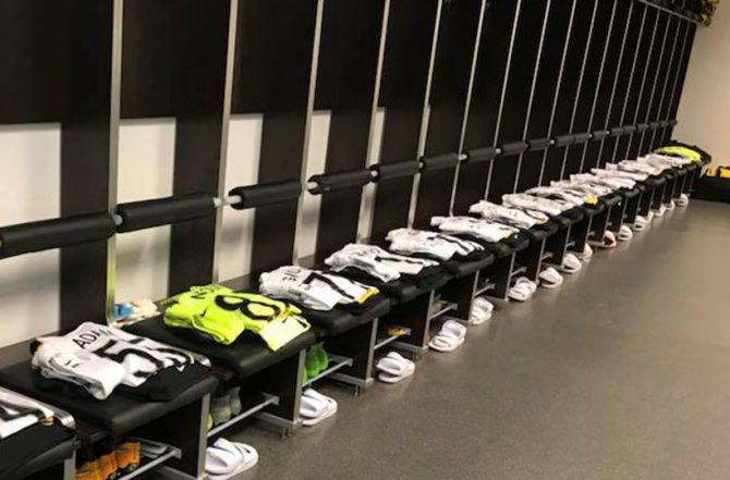 Έτοιμα τα αποδυτήρια της ΑΕΚ