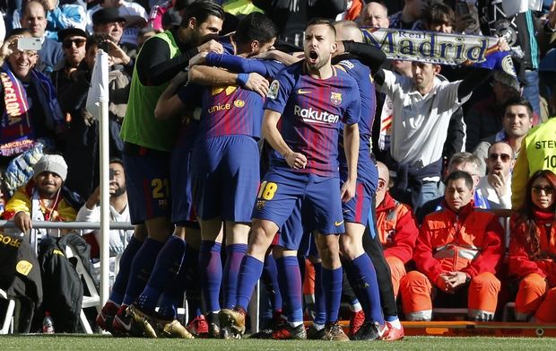 Κυρίαρχος η Μπαρτσελόνα, 3-0 τη Ρεάλ στη Μαδρίτη Κυρίαρχος η Μπαρτσελόνα, 3-0 τη Ρεάλ στη Μαδρίτη