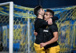 Γιακουμάκης: «Πολύ χαρούμενος για το γκολ, πιο χαρούμενος για τη νίκη»