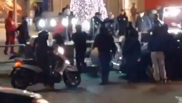 Συμπλοκές έξω από το “Γ. Καραϊσκάκης” πριν το Ολυμπιακός – Γιουβέντους