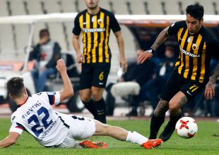 Σιόντης: «Ποιοτική ομάδα η ΑΕΚ, μας επηρέασε το πρώτο γκολ»