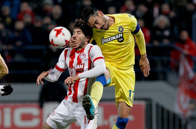 Τέλος στο σερί του Ολυμπιακού, 1-1 με τον Αστέρα στην Τρίπολη
