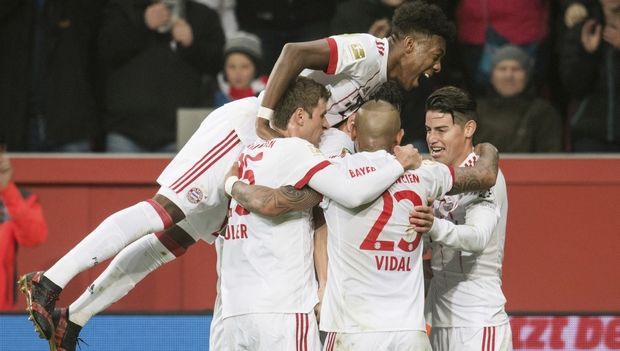 Καλπάζει προς τον τίτλο η Μπάγερν, 3-1 τη Λεβερκούζεν