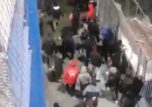 Βίντεο: Τα επεισόδια των οπαδών του Ολυμπιακού με την Αστυνομία