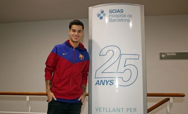 Καθυστερεί τρεις εβδομάδες το ντεμπούτο του τραυματία Κουτίνιο Καθυστερεί τρεις εβδομάδες το ντεμπούτο του τραυματία Κουτίνιο