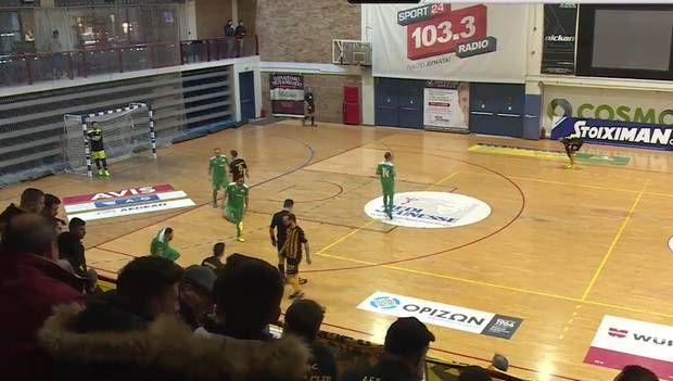 LIVE με είκονα και ήχο το ΑΕΚ – Παναθηναϊκός (Futsal)