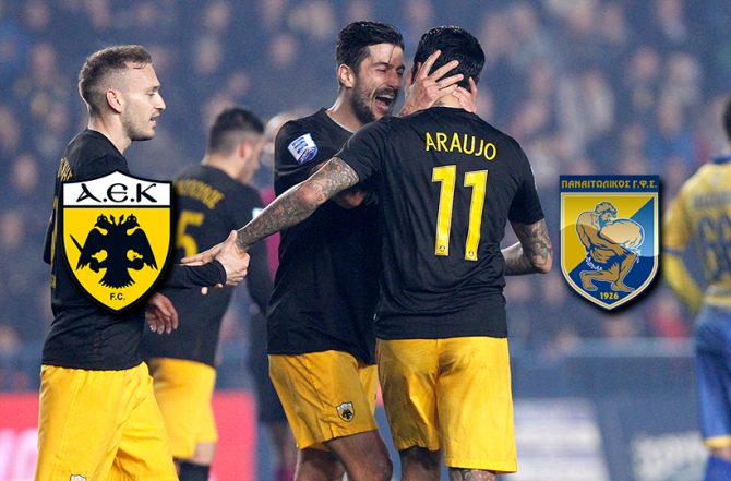 LIVE ΑΕΚ – Παναιτωλικός